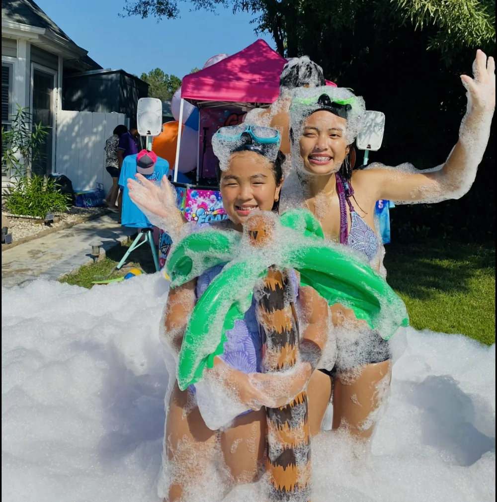 Real birthday FOAM party